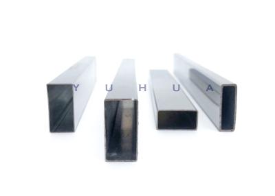 China 3mm ASTM SS304L Stainless Steel Rectangular Pipe Tube Annealing for sale