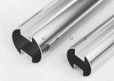 China Ss302 Ss304 ranuró el tubo estupendo Frameless inconsútil del tubo del duplex 2507 para la barandilla en venta
