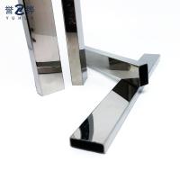 China 0.9MM Thickness SS430 Stainless Steel Rectangular Pipe 4*8 Inch Stove Pipe 6K for sale