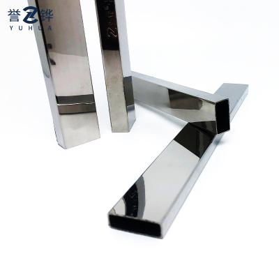 China Tubo rectangular de acero inoxidable pulido Astm 316L Inox el 1.5m en venta