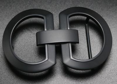 中国 35MM Custom Black Plated Replacement Stainless Steel Belt Buckle Waist Accessory 販売のため