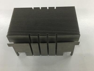 China Custom size Aluminum 6062 CNC Metal Stamping Grey Electric CPU Cooler for sale