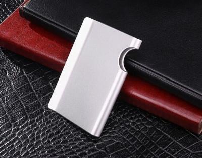 China Cartera de aluminio multifuncional del clip del efectivo del portatarjetas de la cartera del SGS de la moda en venta