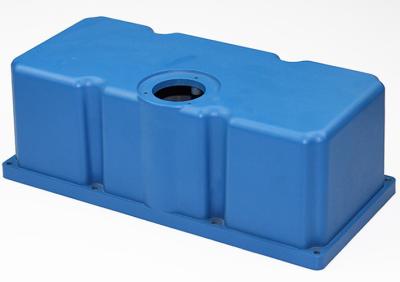China Peças sobresselentes pintadas azuis do equipamento médico de alumínio de carcaça do dado do metal 1.5kg à venda