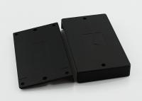 China SGS Slim Design Aluminium Die Casting Products Black Painted Router Cover for sale
