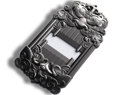 China Creative 115*60mm Metal Die Casting Token Design Zinc Alloy Bottle Opener for sale