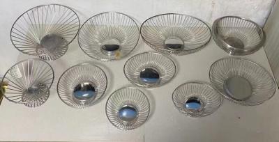 China Punch Press Stamping Fruit And Vegetable Wire Basket OEM Available for sale