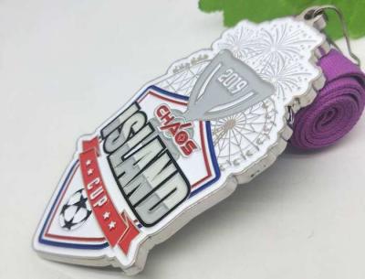 China Sports Competition Soft Enamel Memorial Metal Medal ODM for sale