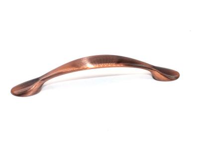 China Bronzed Sandblasting Cabinet Handle Metal Die Casting Luxury Arch Shape for sale
