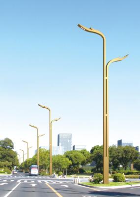 China Aluminium Lamp Iron Pole LED Solar Street Lights 5 Years Warranty for sale