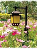 China China Solar Lawn Lamps Outside Patio Table Solar Lights Garden Spike Stone Torch die-casting aluminum lamp body for sale