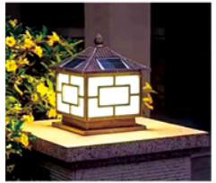 China SOLAR Lawn Lamp High brightness led light good materials saving energy environmental Protection for sale