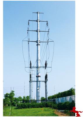 China Ferro feito-à-medida de Polo da torre do telefone celular da torre de comunicação da micro-ondas de Facytory à venda