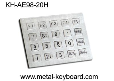 China Industrial Stainless steel Kiosk Keypad , Water proof , Dust proof Keyboard for sale
