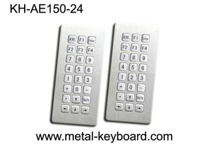 China Waterproof IP65 Industrial Metal Keyboard Stainless Steel SUS304 for sale