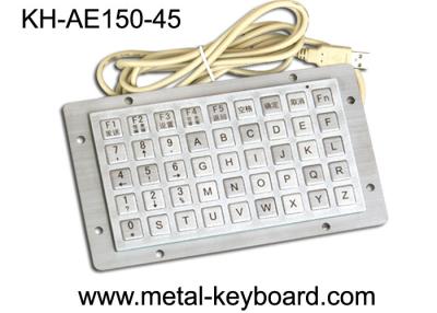 China IP65 Rated Anti Vandal Industrial Computer Keyboard with 45 Keys Function Keypad for sale