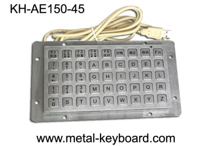 China Anti - vanda Keyboard with 45 Keys , Industrial Metal Keyboard for sale