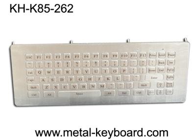 China 85 Keys Ruggedized Keyboard , Industrial Computer Metal Kiosk Keyboard for sale