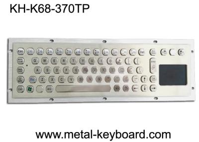 China Metal Industrial Computer Keyboard With 70 Keys Touchpad Keyboard for sale