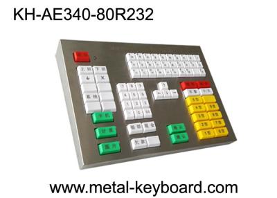 China 80 Keys Mechanical Keyboard With Metal Panel For Transportation Area for sale