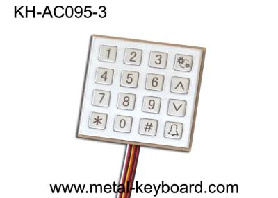 China Rugged Metallic Door Entry Keypad for Intelligent Building , parking control for sale