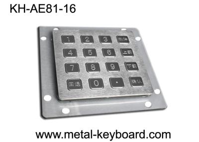 China 16 Keys Usb Ps2 Matrix Metal Numeric Keypad Rear Panel Mounting Solution for sale