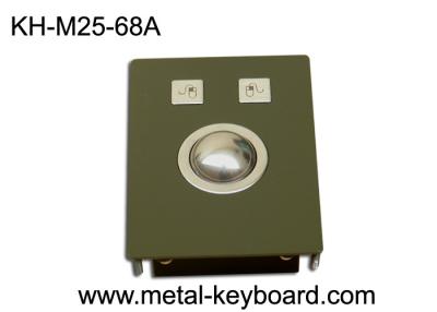 China Laser Pointing Industrial Panel Mount Trackball Mouse , IP65 Rate Rugged Trackball for sale