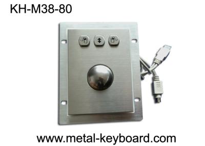 China Ratón industrial del Trackball de la interfaz USB, Trackball óptico del metal de los 38MM en venta