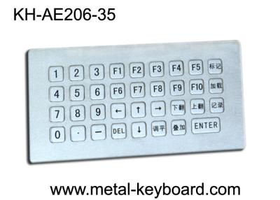 China High Reliability IP65 Industrial PC Keyboard with Rugged Metal Material for sale