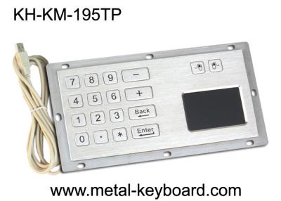 China CE/teclado áspero Touchpad de ROHS/FCC, teclado numérico do quiosque da prova da água com touchpad à venda