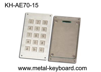 China Metal Panel Mount  Keyboard with Anti - Vandalism , waterproof mechanical keyboard for sale