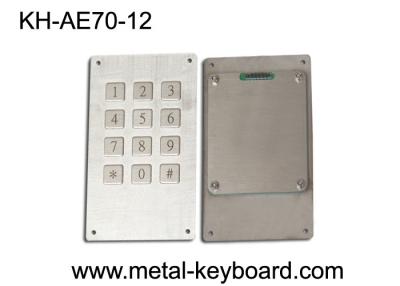 China IP65 valoró el telclado numérico numérico a prueba de mal tiempo de la entrada de puerta de 12 llaves con la matriz 3 x 4 en venta