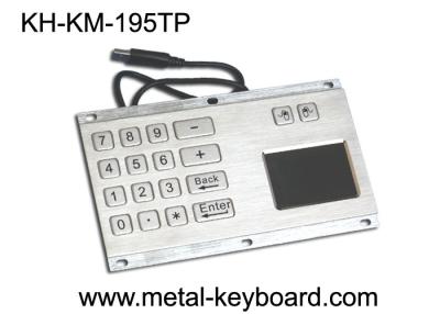 China Teclado numérico da montagem do painel do quiosque da taxa IP65, metal áspero do teclado à venda