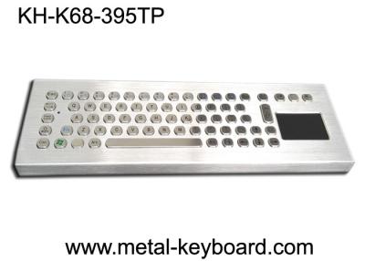 China Desktop Metal IP65 Rate waterproof keyboard with touchpad 395x135 mm Front panel for sale