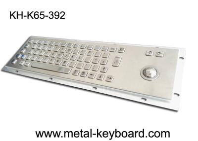 China Anti - teclado corrosivo del Trackball del quiosco del acceso, teclado del metal con el Trackball los 38MM en venta