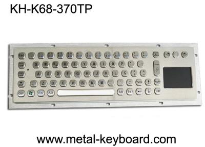 China Teclado del soporte del panel de ordenador de los SS industriales a prueba de agua del teclado/del metal con el panel táctil en venta