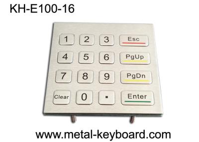 China Teclado numérico da montagem do painel do quiosque do teclado numérico do metal do vândalo do número IP65 anti exterior à venda