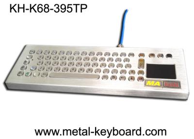 China Industrial Ruggedized Keyboard Desktop Metal Computer Touchpad Customized Layout for sale