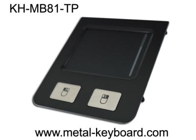 China 2 Keys Industrial Pointing Device Panel Mount Black Stainless Steel Touchpad Durable for sale