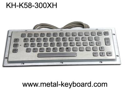 China Waterproof Vandalproof Industrial Metal Keyboard Stainless Steel Customized Design for sale