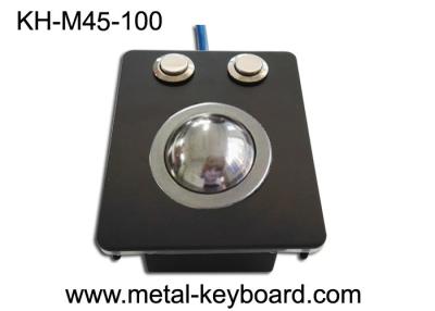 China Rugged Industrial Pointing Device Panel Mount 38mm Metal Trackball No Noise for sale