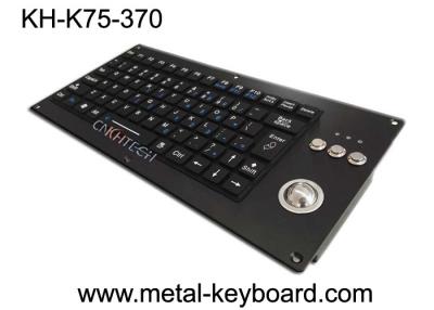 China Silicone Ruggedized Keyboard Panel Mounted Vandal Resistant For Military / Transportation for sale