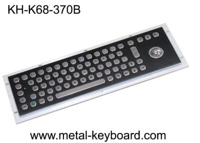 China USB Panel Mount Trackball Mouse Stainless Steel Keyboard for sale