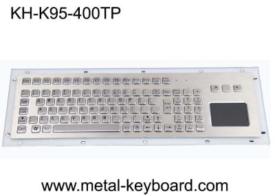 China Anti Vandal Panel Mount SS Touchpad Mouse Keybaord for sale