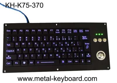 China Trackball Mouse 75 Keys USB Silicone Keyboard IK10 for sale