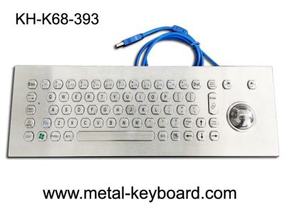 Китай Клавиатура компьютера держателя панели FCC IP65 с трекболом 45mm продается