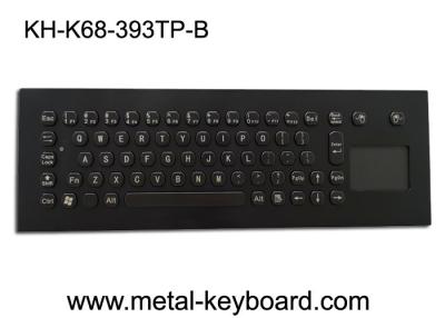 China USB PS2 IP65 Waterproof Metal Keyboard With Touchpad Mouse 5VDC for sale
