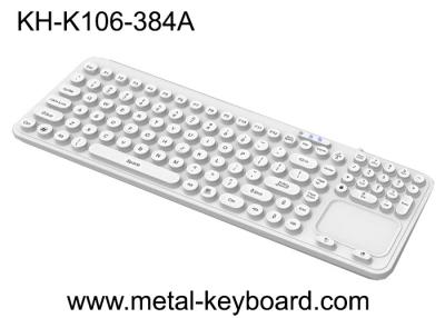 China Resin Keyboard 5VDC Industrial Silicone Keyboard FCC Numeric Desktop for sale