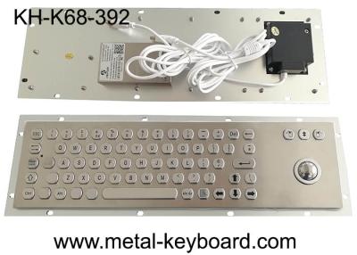 China Metal Panel Mount Industrial Computer Keyboard Laser Trackball Mouse Type for sale