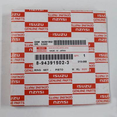 China Original Diesel Engine Piston Ring 8980171660 Piston Ring Kit For ZX200-3 4HK1 6HK1 Engine Parts for sale